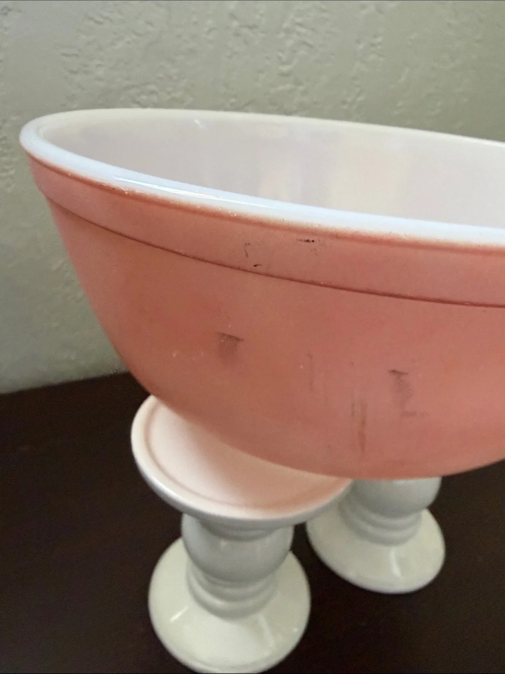 Vintage Pyrex #403 2.5 Qt Pink Mixing / Serving Bowl – Made in USA